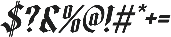 CS Claes Italic otf (400) Font OTHER CHARS