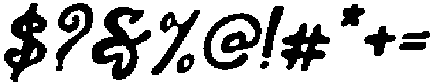 CS Claribel Drawn Italic otf (400) Font OTHER CHARS