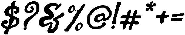 CS Claribel Italic otf (400) Font OTHER CHARS