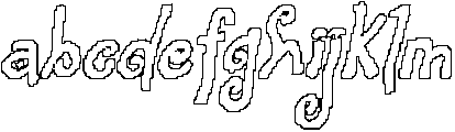 CS Claribel Pixel Outline otf (400) FONT