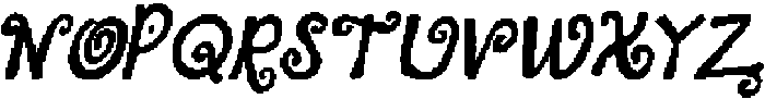 CS Claribel Pixel Regular otf (400) Font UPPERCASE