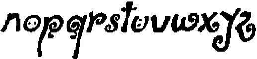 CS Claribel Pixel Regular otf (400) Font LOWERCASE