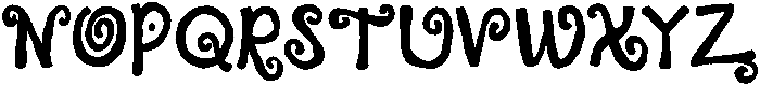 CS Claribel Regular otf (400) Font UPPERCASE