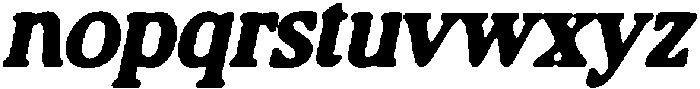 CS Clarion Drawn Italic otf (400) Font LOWERCASE
