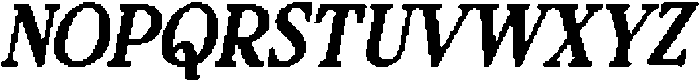 CS Clarion Pixel Regular otf (400) Font UPPERCASE
