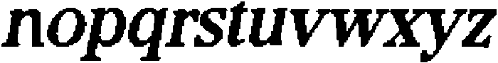 CS Clarion Pixel Regular otf (400) Font LOWERCASE