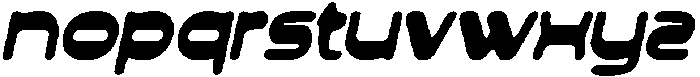 CS Climate Drawn Italic otf (400) Font LOWERCASE