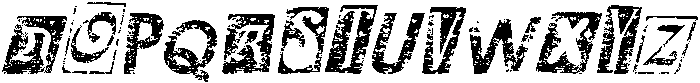 CS Colada Stamp Italic otf (400) Font UPPERCASE