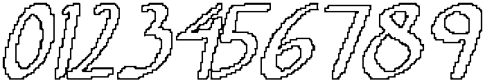 CS Cormac Pixel Outline otf (400) Font OTHER CHARS