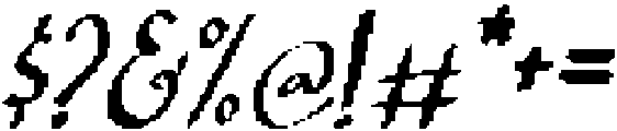 CS Cormac Pixel Regular otf (400) Font OTHER CHARS