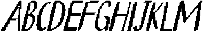 CS Cormac Pixel Regular otf (400) Font UPPERCASE
