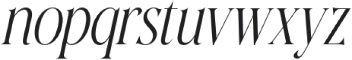 CS Courtesy Italic otf (400) Font LOWERCASE