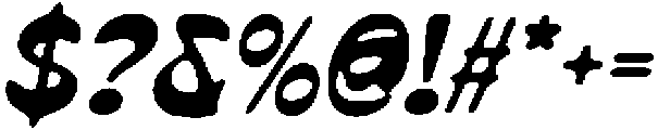 CS Crupie Drawn Italic otf (400) Font OTHER CHARS
