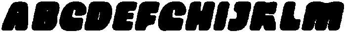 CS Culver Drawn Italic otf (400) Font UPPERCASE