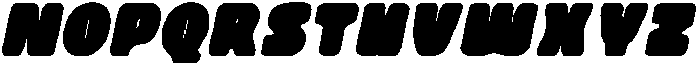 CS Culver Drawn Italic otf (400) Font UPPERCASE