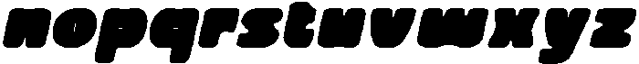 CS Culver Drawn Italic otf (400) Font LOWERCASE