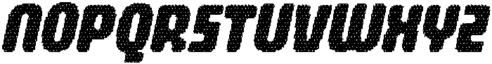 CS Cybera Disco Italic otf (400) Font UPPERCASE