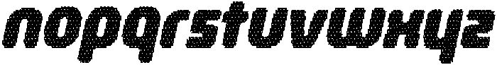 CS Cybera Disco Italic otf (400) Font LOWERCASE