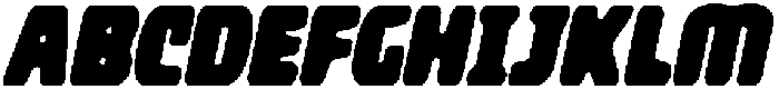 CS Cybera Drawn Italic otf (400) Font UPPERCASE