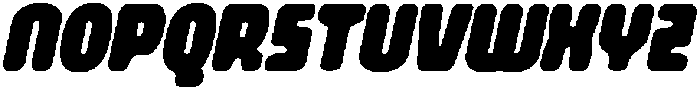 CS Cybera Drawn Italic otf (400) Font UPPERCASE