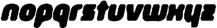 CS Cybera Drawn Italic otf (400) Font LOWERCASE