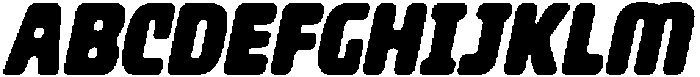 CS Cybera Italic otf (400) Font UPPERCASE