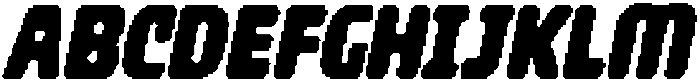 CS Cybera Pixel Regular otf (400) Font UPPERCASE