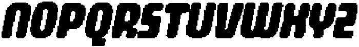 CS Cybera Pixel Regular otf (400) Font UPPERCASE