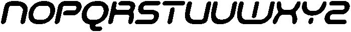 CS Cypher Drawn Italic otf (400) Font UPPERCASE