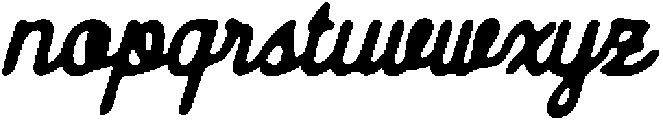 CS Dainty Drawn Italic otf (400) Font LOWERCASE