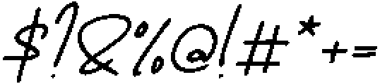 CS Daisha Italic otf (400) Font OTHER CHARS