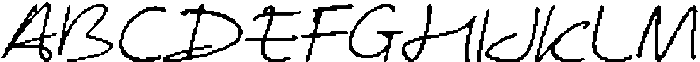 CS Daisha Pixel Regular otf (400) Font UPPERCASE