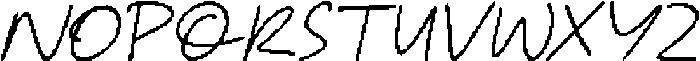 CS Daisha Pixel Regular otf (400) Font UPPERCASE