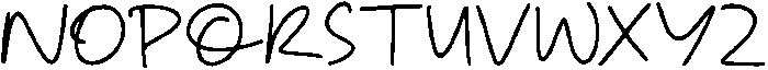 CS Daisha Regular otf (400) Font UPPERCASE