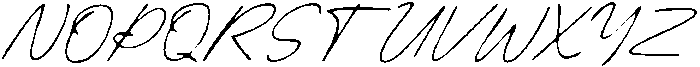 CS Dallas Drawn Italic otf (400) Font UPPERCASE