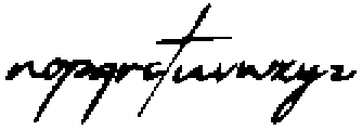 CS Dallas Drawn Italic otf (400) Font LOWERCASE