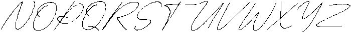 CS Dallas Italic otf (400) Font UPPERCASE