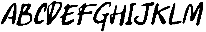 CS Damita Drawn Italic otf (400) Font UPPERCASE