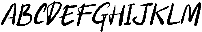CS Damita Italic otf (400) Font UPPERCASE