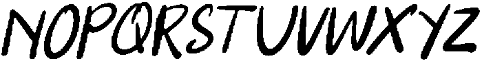 CS Damita Italic otf (400) Font UPPERCASE