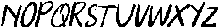 CS Damita Pixel Regular otf (400) Font UPPERCASE