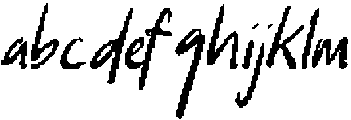 CS Damita Pixel Regular otf (400) Font LOWERCASE