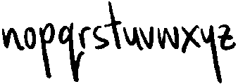 CS Damita Reverse Italic otf (400) Font LOWERCASE