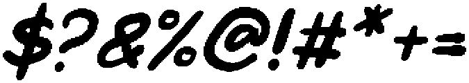 CS Danica Drawn  Italic otf (400) Font OTHER CHARS