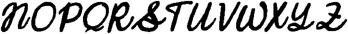 CS Danica Italic otf (400) Font UPPERCASE
