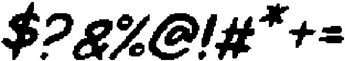 CS Danica Pixel Regular otf (400) Font OTHER CHARS