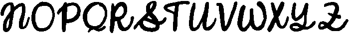 CS Danica Regular otf (400) Font UPPERCASE