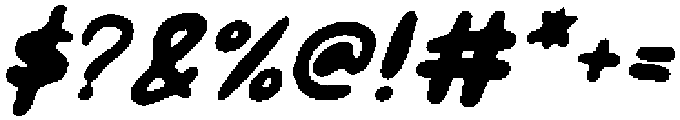 CS Darla Drawn Italic otf (400) Font OTHER CHARS
