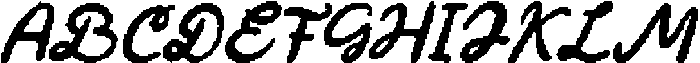 CS Darla Pixel Regular otf (400) Font UPPERCASE