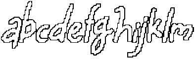 CS Darlene Pixel Outline otf (400) FONT